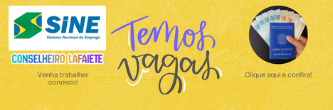 VAGAS DE EMPREGO